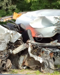 Смертельное ДТП в Чаадаевке: автомобиль разорвало на части