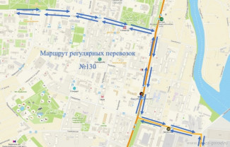 В Пензе изменилась схема движения автобусов №130