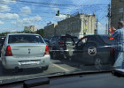 Пензенцы сообщают о тройной аварии в центре города