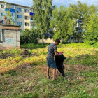 Ленинский район Пензы очистили от мусора и грязи