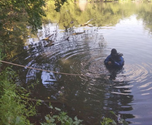 В Городищенском районе водолазы достали из Суры тело мужчины