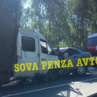 В Пензенской области в жуткой тройной аварии погиб водитель Калины