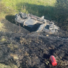В Пензенской области в горящем УАЗе погиб 59-летний мужчина