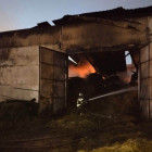 В Пензенской области случился крупный пожар на территории села Лопатино
