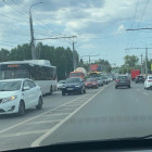 Пензенских водителей предупреждают об огромной пробке в Терновке