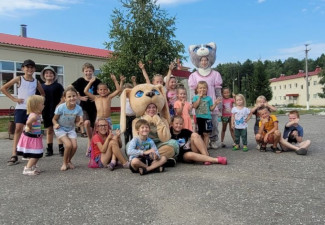 В Пензе устроили праздник для эвакуированных детей