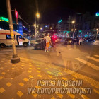Не поделили дорогу: ночью в Пензе произошло жуткое ДТП на улице Суворова 
