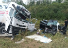 В Пензенской области три человека погибли в страшном ДТП, ещё двое в больнице