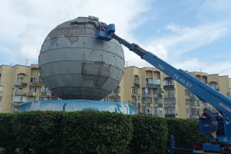 В Пензе восстановят монумент Глобус