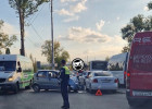 В пензенском микрорайоне Маяк парализовано движение из-за ДТП