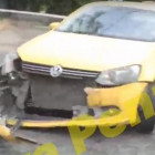 Утром в Пензе разбилась машина такси