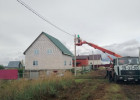 В пензенской Заре начались работы по устройству уличного освещения