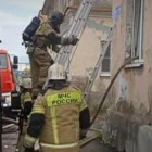 На улице Кураева в Пензе при пожаре погиб мужчина