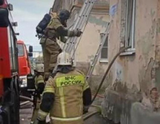 На улице Кураева в Пензе при пожаре погиб мужчина