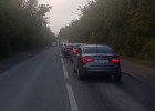 Жители пензенской Зари продолжают жаловаться на огромные пробки
