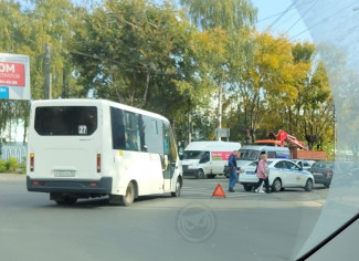 Пензенцы сообщают об огромной пробке на улице Гагарина