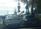 На перекрестке в центре Пензы осложнено движение из-за ДТП