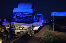 На трассе Пенза-Тамбов произошло лобовое столкновение грузовика и легковушки 