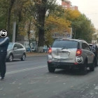 На улице Луначарского в Пензе столкнулись две легковушки
