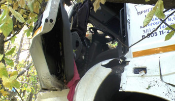 В Пензенской области в жуткой аварии погиб водитель КамАЗа