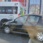 Возле ТЦ Берлин в Пензе произошла авария с маршруткой