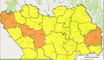 Четвертый класс пожарной опасности прогнозируется в 4 районах Пензенской области