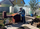 Жителям Октябрьского района Пензы рассказали, как не допустить пожара в домах