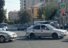 В центре Пензы две улицы встали в пробке из-за ДТП