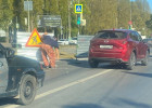 В Пензе из-за дорожных работ стоит в пробке проспект Строителей
