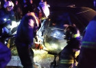 Под Пензой водителя зажало в машине после жесткого ДТП