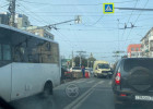 Очевидцы сообщают об огромной пробке на улице Суворова в Пензе