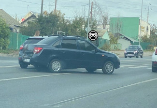 В Пензе произошла авария на перекрестке улиц Окружной и Кижеватова