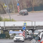 Жесткая авария в Пензе: легковушка врезалась в столб