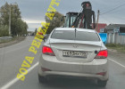 Под Пензой образовалась огромная пробка из-за аварии