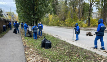 Рабочие предприятий Октябрьского района Пензы вышли на субботник