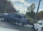 В Пензе рядом с больницей столкнулись две легковушки