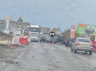 На улице Ново-Терновской в Пензе случилась жесткая авария