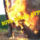 Жуткое огненное ДТП в Пензе: в машине заживо сгорел водитель