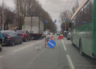 В Пензе образовалась пробка из-за дорожных работ, которых нет