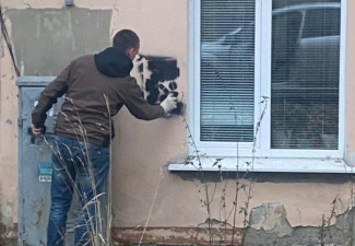На трех улицах Пензы закрасили пронаркотические надписи