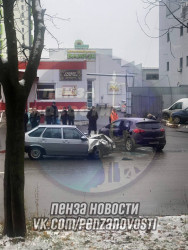 Пензенцы рассказали о жестком ДТП на улице Собинова 
