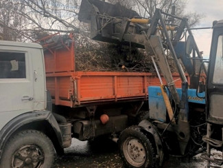 В Пензе с улиц Железнодорожного района вывезли более 95 кубометров мусора