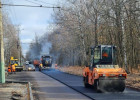 На улице Попова в Пензе заканчивают укладку асфальта