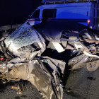 Жуткая авария под Пензой: легковушка превратилась в железное месиво