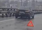 В Пензе огромная фура врезалась в легковую иномарку