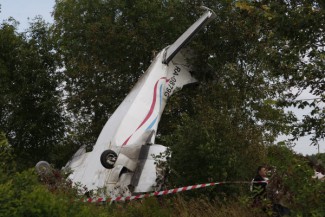 Пензенский самолет упал под Ульяновском 