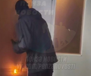 Под Пензой случился пожар в подъезде многоквартирного дома