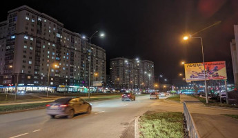 На проспекте Строителей в Пензе восстановили уличное освещение